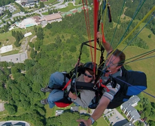 Vol parapente Les Carroz